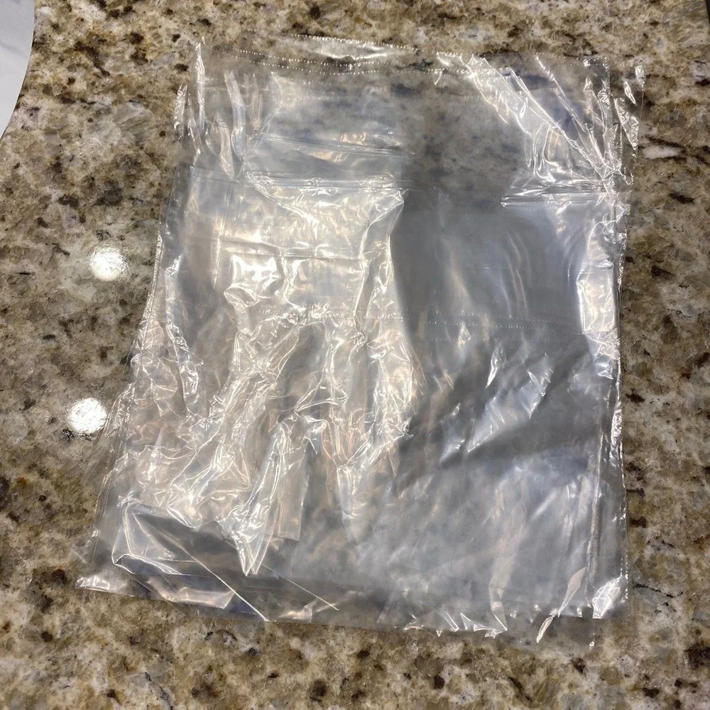 Lot of 50 Bags Clear Poly Plastic Small